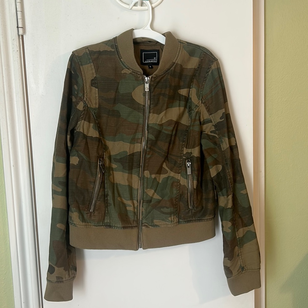Super cute Camo Bomber Jacket